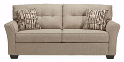 Eterno Contemporary Living Room 2 Seat Sofa Beige