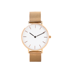 Women's Gold Watch with Gold Metal Straps