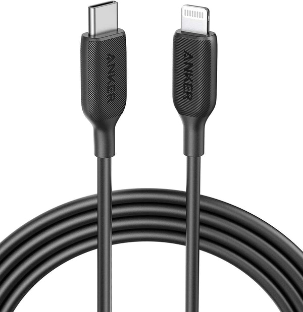 Anker 3ft USB-C to Lightning Port Cable, Certified Fast Charging Support, Black