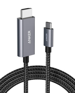 Anker 6ft HDMI to USB-C Cable, Support 4K 60Hz, Steel Gray