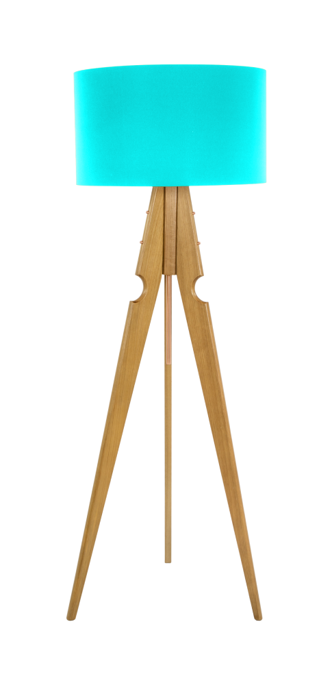 Standing Lamp for Living Rooms Blue