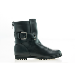 Black Buckled Winter Boots