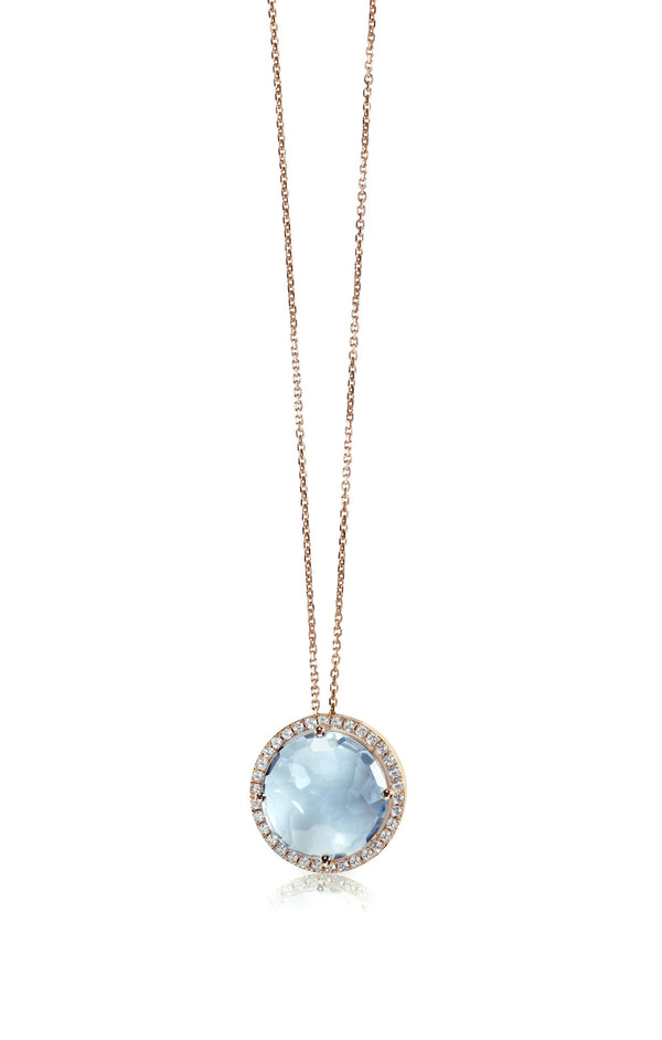 Rose Gold Diamond Necklace