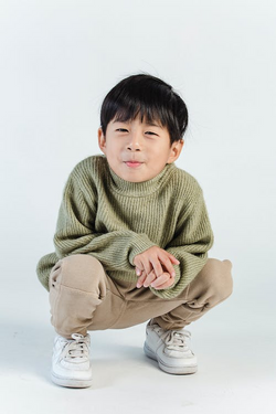 Boy's Green Sweatshirt