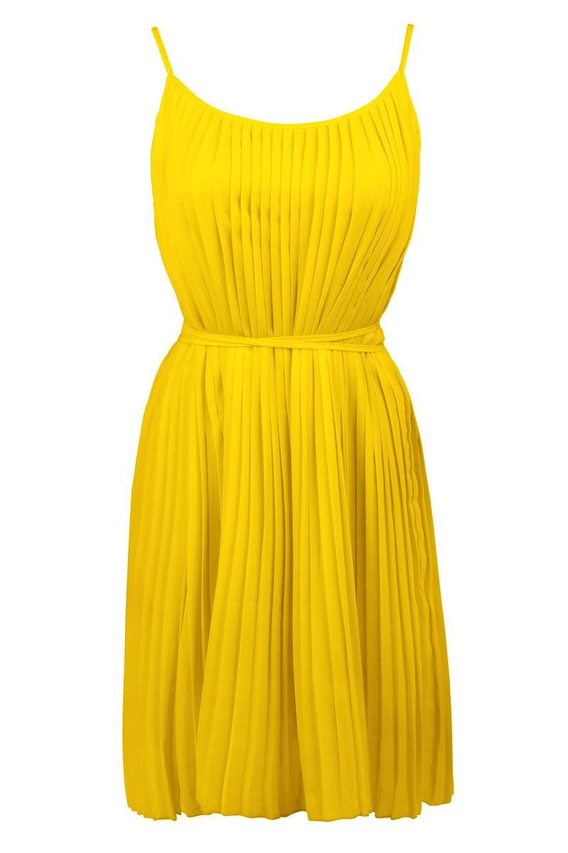 Copy of Yellow Pleated Dress