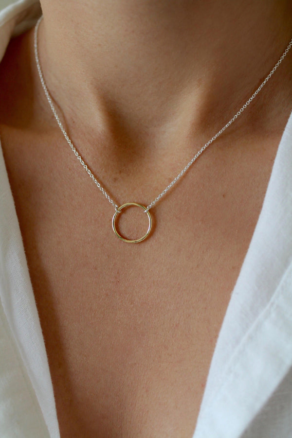 Copy of Infinity Circle Gold Necklace - Test