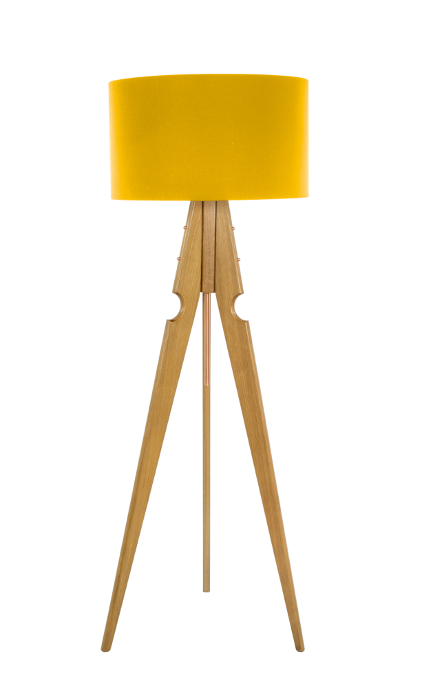 Standing Lamp for Bedrooms Yellow