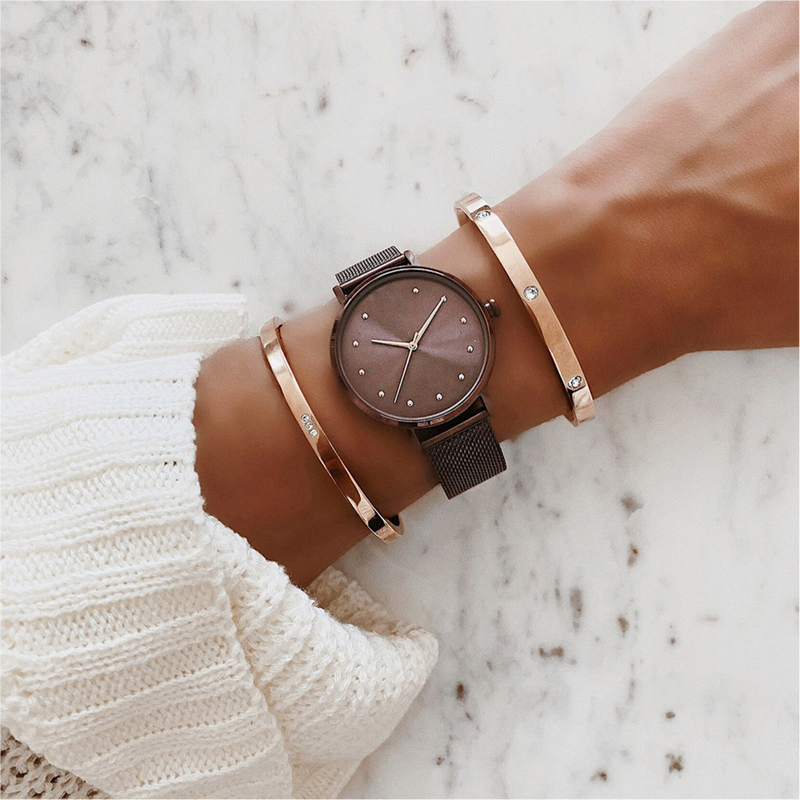 Violet Minimal Women's Watch